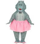 Hippo Ballerina  Airblown Inflatable Oversized Costume With Mask  