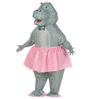 Hippo Ballerina  Airblown Inflatable Oversized Costume With Mask  