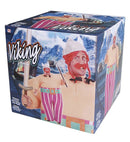 Viking  Airblown Inflatable Costume, Belt, Helmet With Plaits  