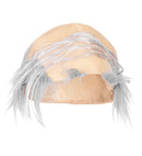 Old Man Comb Over Headpiece With Eyebrows