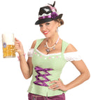 Felt Bavarian Fedora With Decorations
