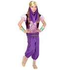 Arabian Princess  Blouse With Vest, Pants, Belt, Bracelets, Headpiece With Veil 