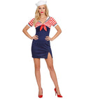 Sailor Girl  Dress, Mini Hat 