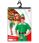 Santa'S Little Helper Elf  Shirt, Belt, Hat 