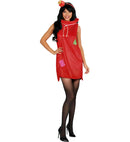 Christmas Sack  Dress, Headpiece 