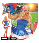 Miss France  Dress, Cockade Haircomb 