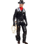Rodeo Cowboy  Vest, Chaps, Belt, Bandana 