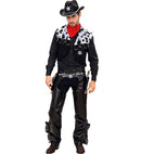Rodeo Cowboy  Vest, Chaps, Belt, Bandana 
