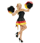 Miss Germany  Dress, Cockade Hair Comb 