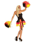 Miss Germany  Dress, Cockade Hair Comb 