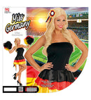 Miss Germany  Dress, Cockade Hair Comb 