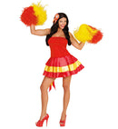 Miss Spain  Dress, Cockade Hair Comb 