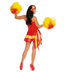 Miss Spain  Dress, Cockade Hair Comb 