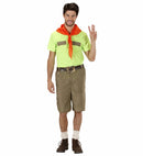 Boy Scout  Shirt, Shorts, Belt, Neck Scarf 