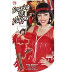 Roaring 20S Flapper  Dress, Headband With Feather 