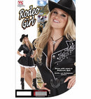 Rodeo Girl  Dress With Sewn-In Petticoat, Belt 