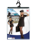 Pilot  Dress, Neck Sash, Hat 