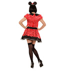 Mouse Girl  Dress With Sewn-In Petticoat, Ears 