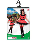 Mouse Girl  Dress With Sewn-In Petticoat, Ears 