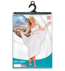 Greek Goddess  Toga Dress With Cuffs, Collar, Armlet, Head Wreath 