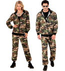 Camouflage Party Fashion Tracksuit  Jacket, Pants 