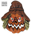 Scarecrows Pumpkin With Color Changing Light Gem Eyes 35X40 Cm