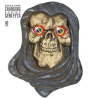Grim Reaper With Color Changing Light Gem Eyes 34X40 Cm
