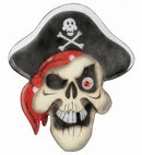 Chiffon Pirate Skull With Gem Eye 48X56 Cm