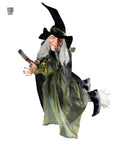 Flying Witch On Broom 100 Cm