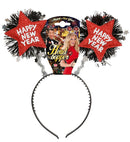 Red Happy New Year Head Bopper