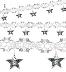 Holographic Silver Bonne Année Garland 3 M