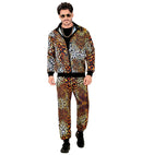 Leopard Animalier Party Fashion Tracksuit  Jacket, Pants 