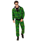 Ganja Party Fashion Tracksuit  Jacket, Pants 
