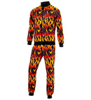 On Fire Party Fashion Tracksuit  Jacket, Pants 
