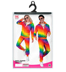 Pixel Rainbow Party Fashion Tracksuit  Jacket, Pants 