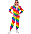 Rainbow Party Fashion Tracksuit  Jacket, Pants 