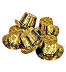 Gold Happy New Year Top Hat