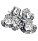Silver Buon Anno Top Hat