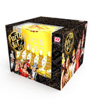 Gold Buon Anno Party Kit For 10 Persons  5 Top Hats, 5 Crowns, 5 Sounding Trumpets, 5 Sounding Blow-Outs, 1 Roll Of 10 Decorative Streamers 