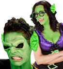 Green Pointed Ears Headband For Witch, Elf, Alien, Etc.
