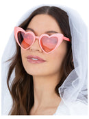 Pink Heart Hen Party Specs Love Barbie Glasses 1