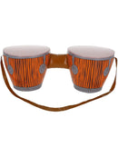 Inflatable Hippie Bongo Drums with Strap 27x25x62cm 2