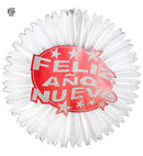 Red  Feliz Año Nuevo Paperfan Ø 55 Cm