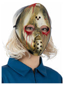 Bloody Metallic Hockey Mask on Elastic Strap 2