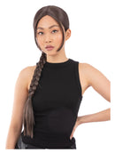 90s Video Game Vixen Plait Wig Lara Croft 1