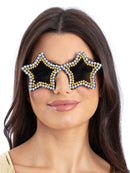 Gold and Silver Embellished Star Specs