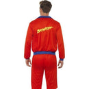 80s Baywatch Beach Mens Lifeguard Costume Adult Red Blue Jacket Shorts 2
