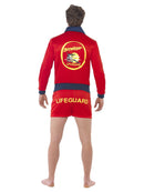 80's Baywatch Lifeguard Costume Adult Red Beach Patrol Outfit 3