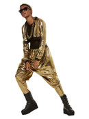 80s Hammer Time Costume Adult Gold 2