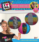 80s Party Paper Lanterns Goods 1